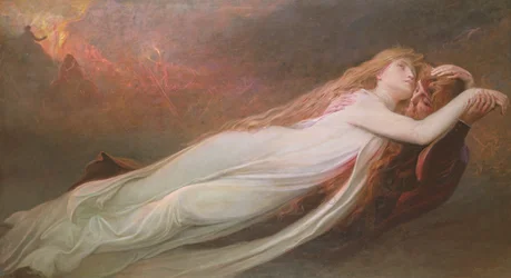 Francesca da Rimini e Paolo Malatesta, c.1890